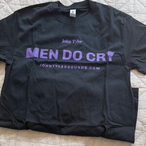 John Tyler Cotton Black T-Shirt